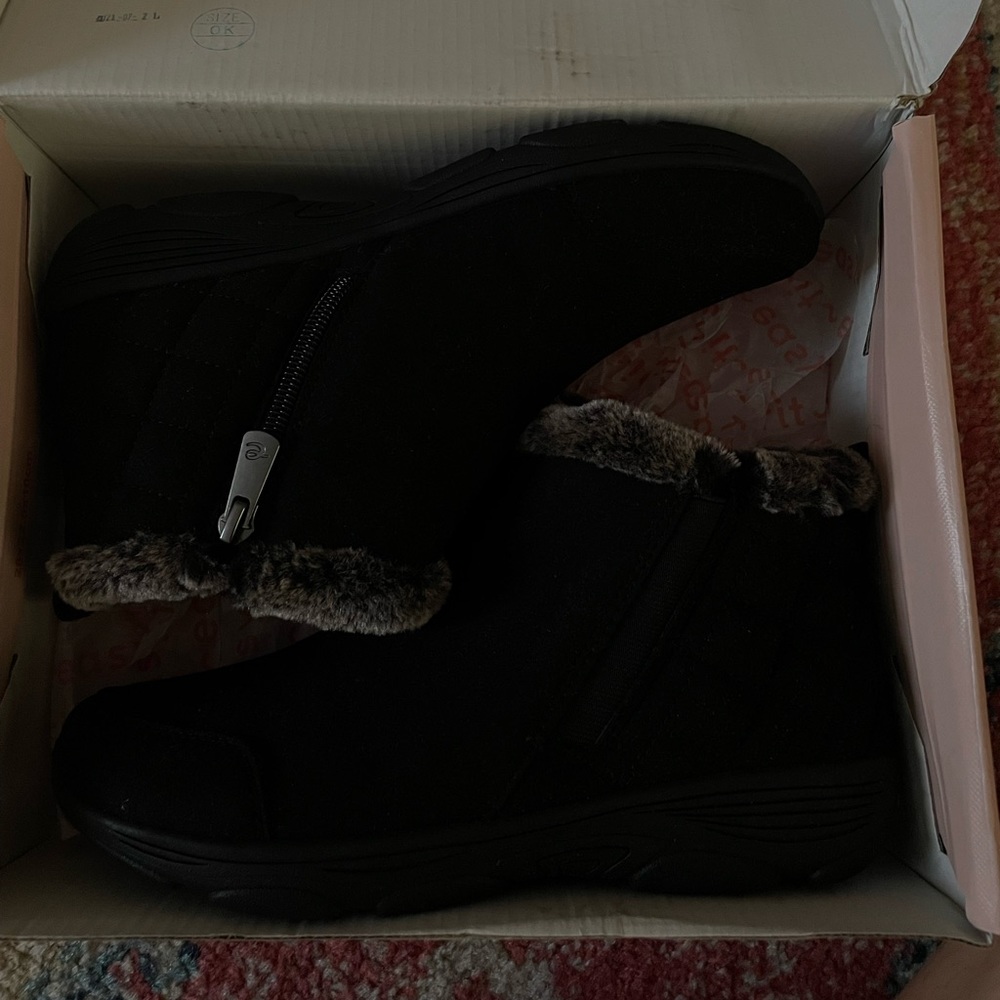 Easy Spirit black winter boots